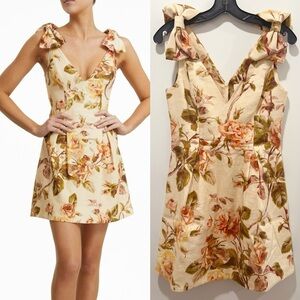 AU1 Zimmermann Rare Find — Sold-Out Everywhere mini dress